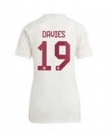 Bayern Munich Alphonso Davies #19 Kolmaspaita Naisten 2023-24 Lyhythihainen